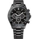 Hugo Boss Men's Watch Chronograph Ikon Black PVD - HB1512961